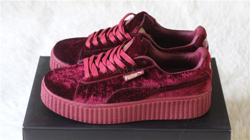 Puma Fenty Rihanna Creeper Velvet Royal Purple